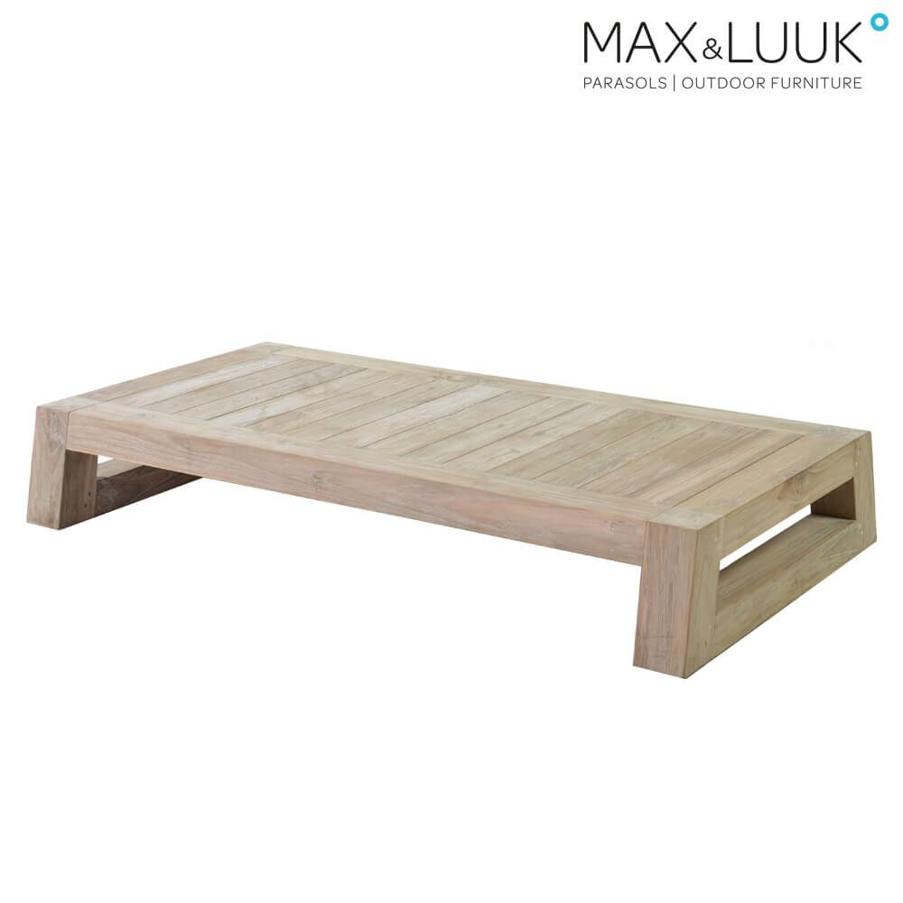  Outdoor Couchtisch Aus Teakholz - 161x76cm - Max&Luuk - Mason Couchtisch