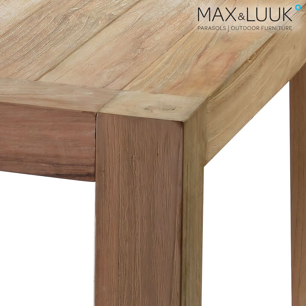 Outdoor Esstisch Aus Teakholz - 300x100cm - Rechteckig - Max&Luuk - Mason Gartenesstisch