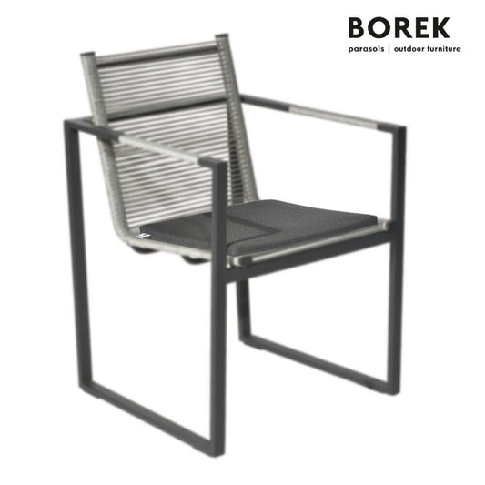 Outdoor Kissen Auflage Von Borek - Anthrazit Grau - Andria Sitzkissen