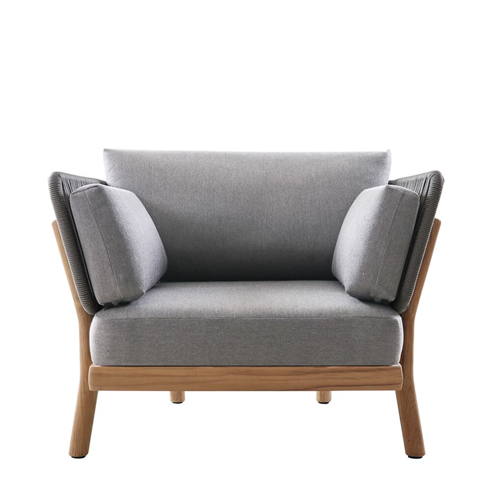  Outdoor Lounge Chair Für Den Garten Mit Polstern - Claire Lounge Chair