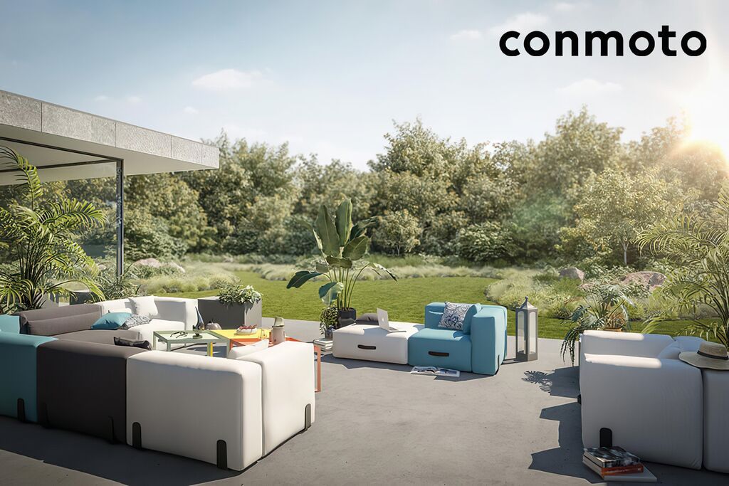  Outdoor Loungesessel Aus Sunbrella Mit Haube - Miami Sessel - Miami Sessel
