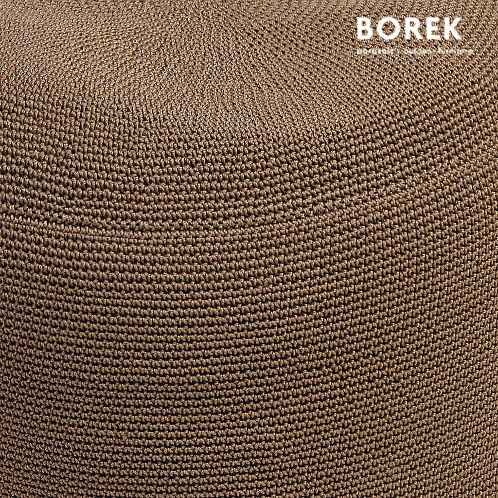  Outdoor Sitzkissen Rund - Borek - Sandfarben - Crochette Sitzkissen