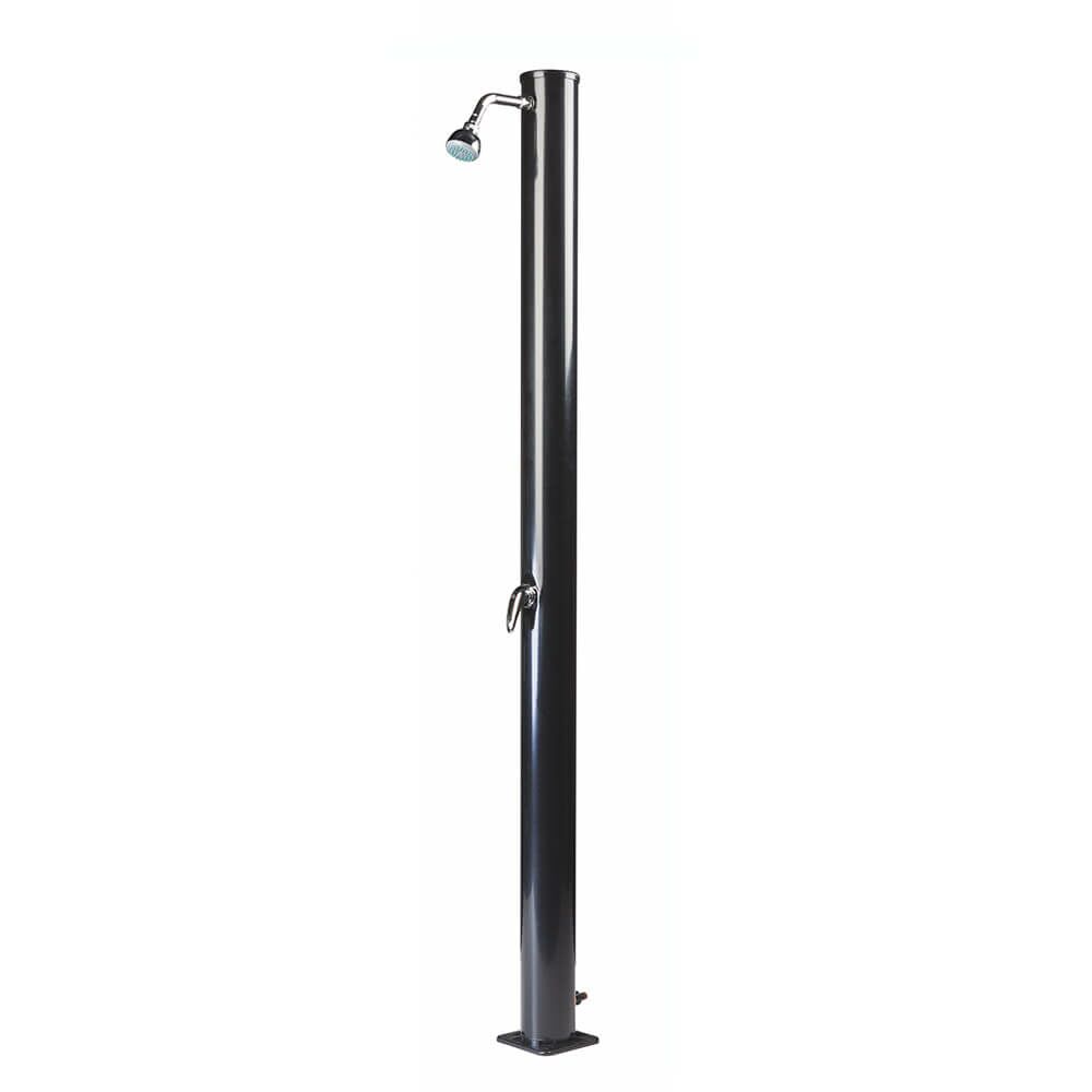  Outdoor Solardusche In Schwarz - Polypropylen - Zum Befestigen - 20l Wasserspeicher - Asterope