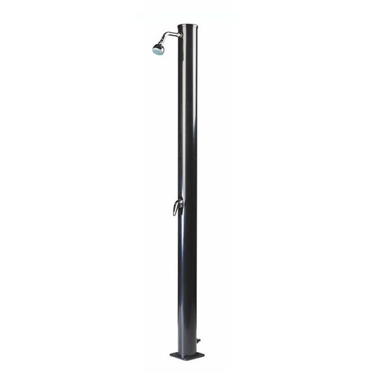  Outdoor Solardusche In Schwarz - Polypropylen - Zum Befestigen - 20l Wasserspeicher - Asterope