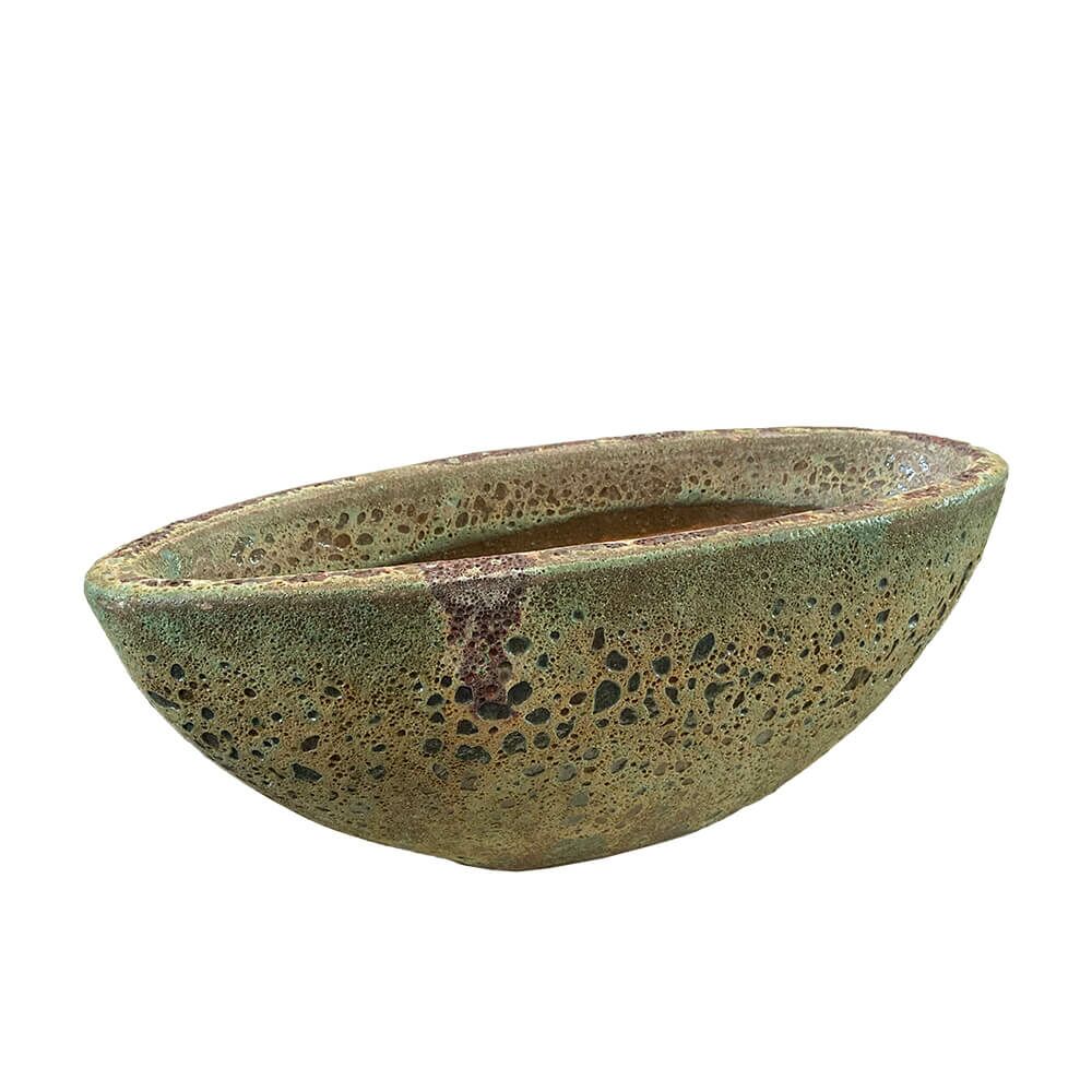  Ovale Pflanzschale Für Den Garten - Antikes Design - 2er Set - Salemi