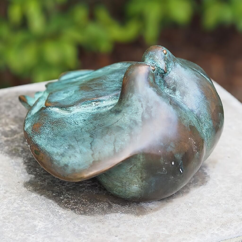  Pärchen Taubenfigur Aus Bronze - Taubenpaar