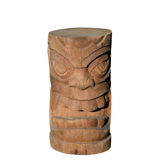  Polynesische Tiki Dekofigur Für Den Garten Aus Holz Der Kokospalme - Rani