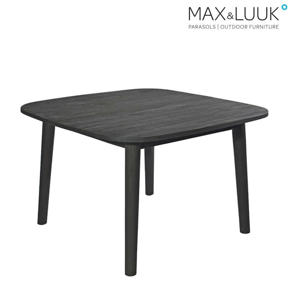  Quadratischer Esstisch Für Den Garten Von Max & Luuk In Dunkelgrau - Lennon Tisch