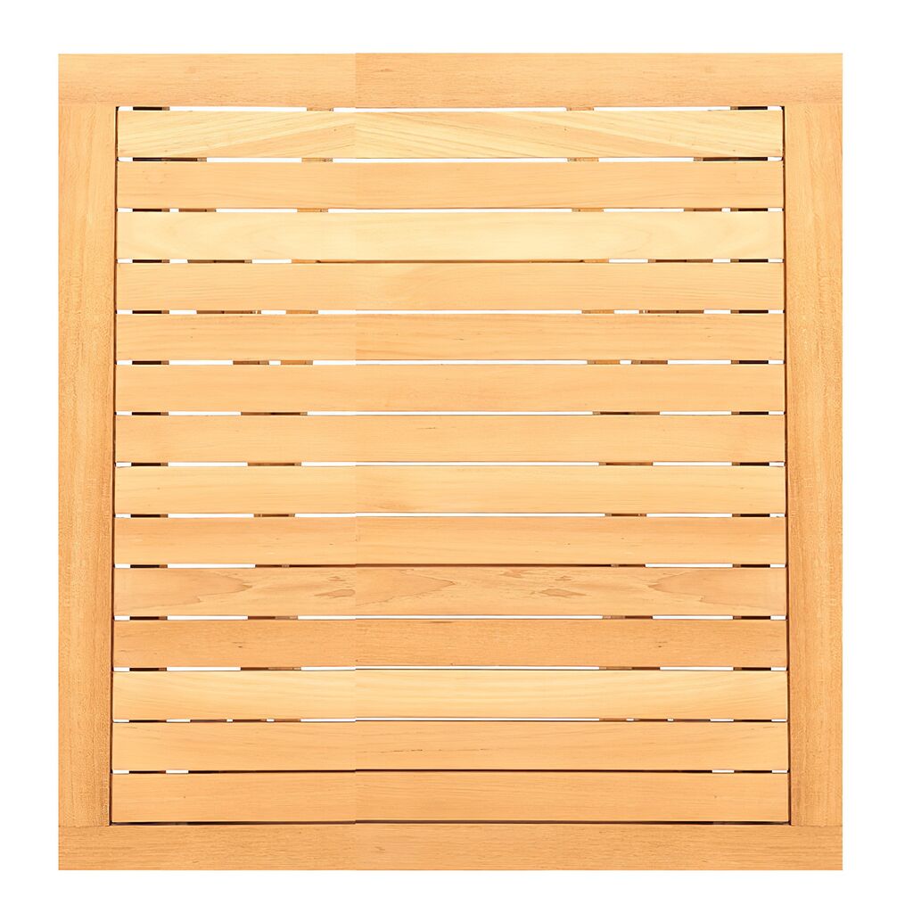  Quadratischer Garten Klapptisch Aus Teakholz - 70x70cm - Blake Klapptisch