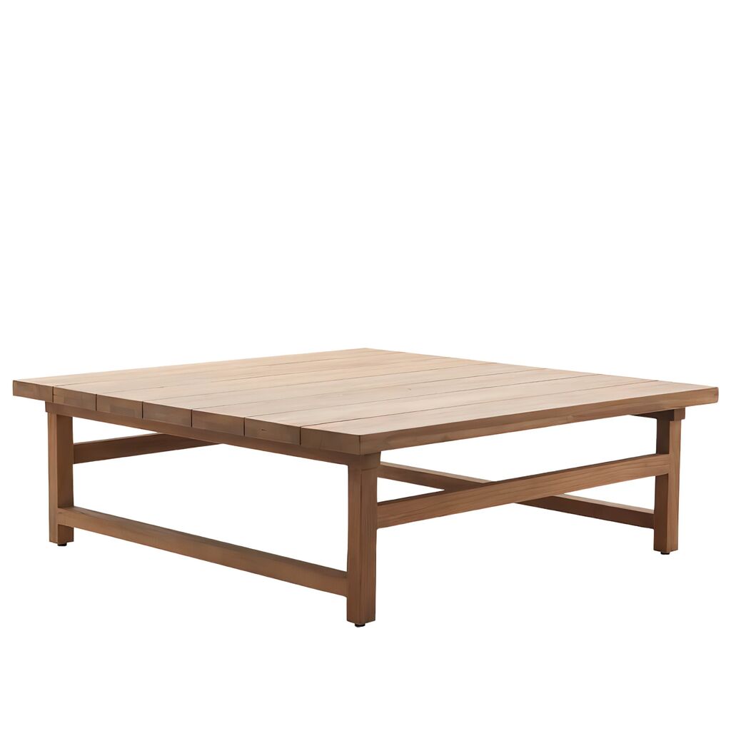  Quadratischer Kaffeetisch Aus Teakholz Für Den Garten - Kaffeetisch Hanny