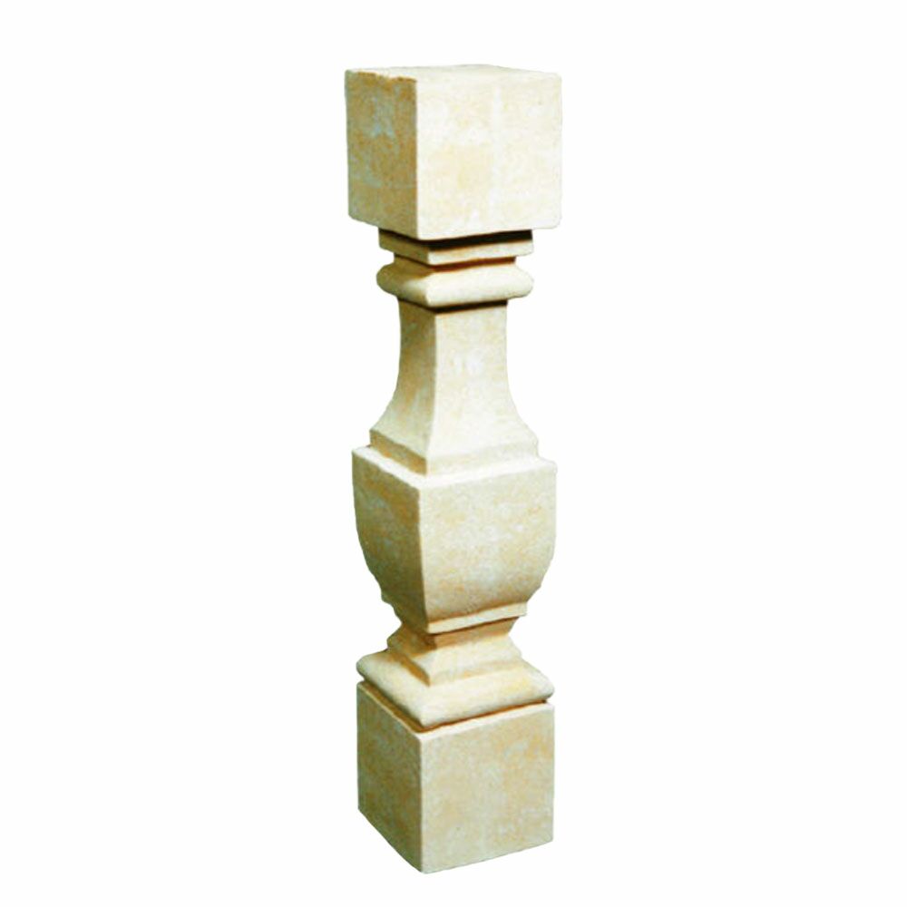  Quadratischer Kegel - Baluster Aus Steinguss - Koeko