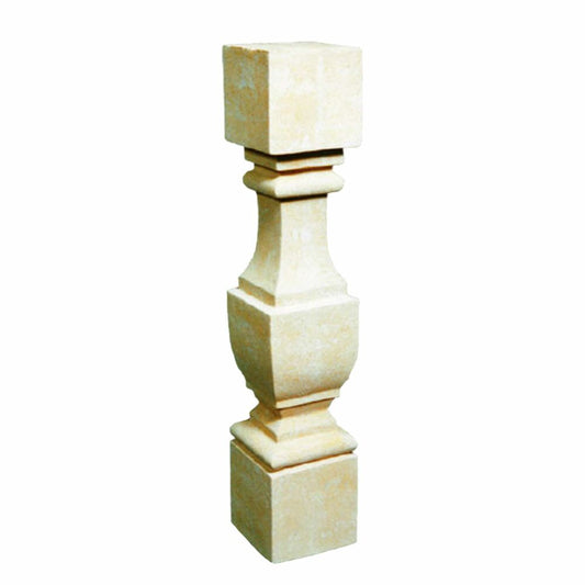  Quadratischer Kegel - Baluster Aus Steinguss - Koeko