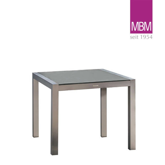  Quadratischer Tisch Aus Edelstahl Für Den Garten Von MBM - Tisch Kennedy