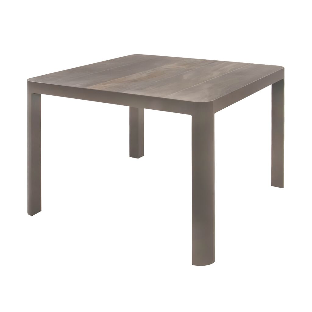  Quadratischer Tisch Mit Holzoptik - 100cm - Tisch Azzo
