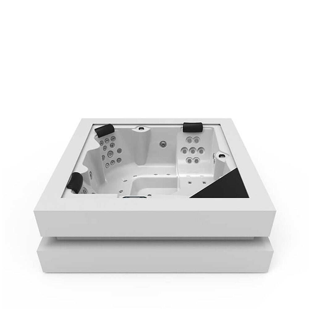  Quadratischer Whirlpool Für 5 Personen - Moderne Ausstattung - Nania