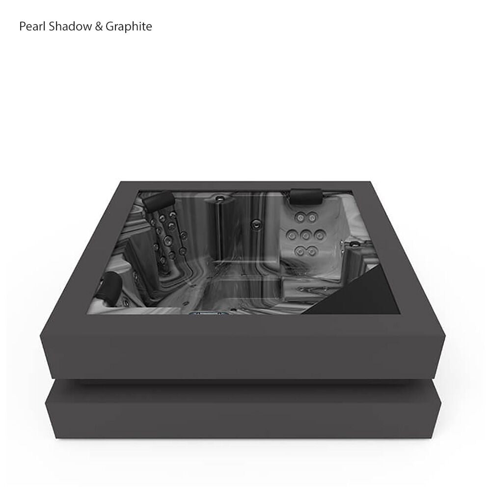  Quadratischer Whirlpool Für 5 Personen - Moderne Ausstattung - Nania
