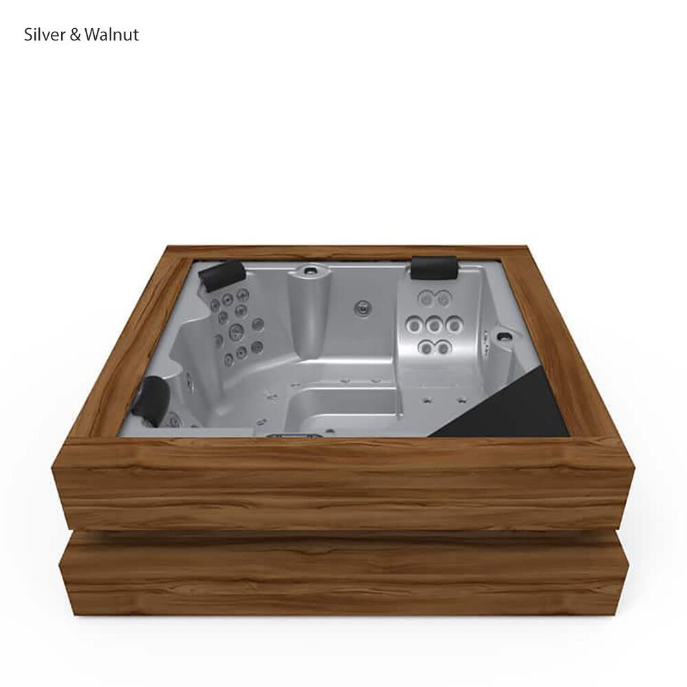  Quadratischer Whirlpool Für 5 Personen - Moderne Ausstattung - Nania