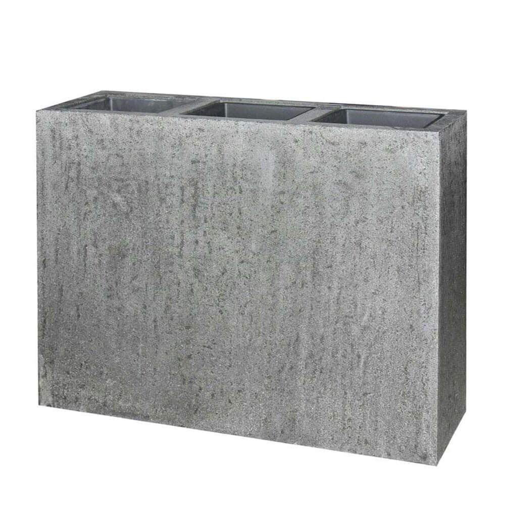  Raumteiler Zum Bepflanzen - 3 Einsätze - Polystone - Strassoldo