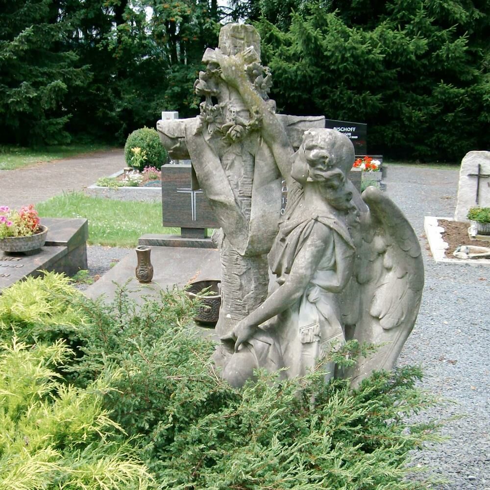  Replikat Einer Antiken Grabengel Skulptur - Historische Vorlage - Concettina