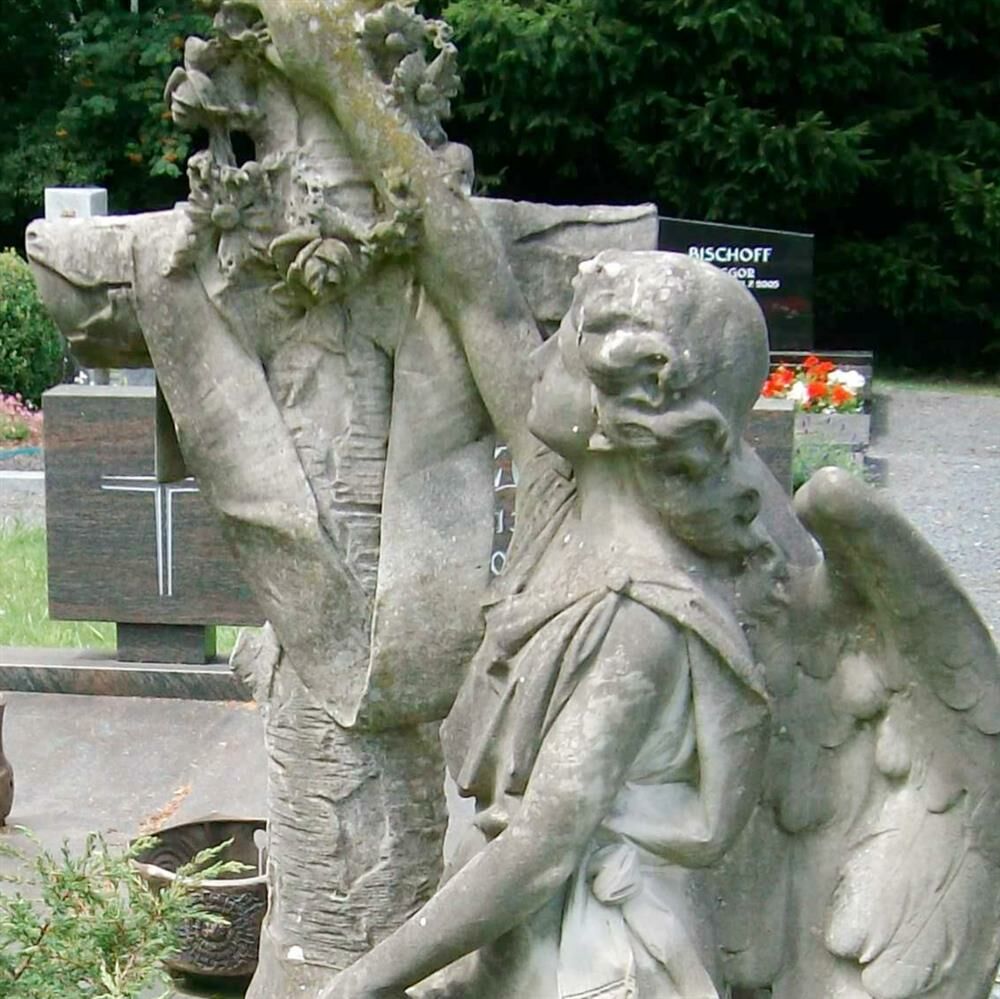  Replikat Einer Antiken Grabengel Skulptur - Historische Vorlage - Concettina
