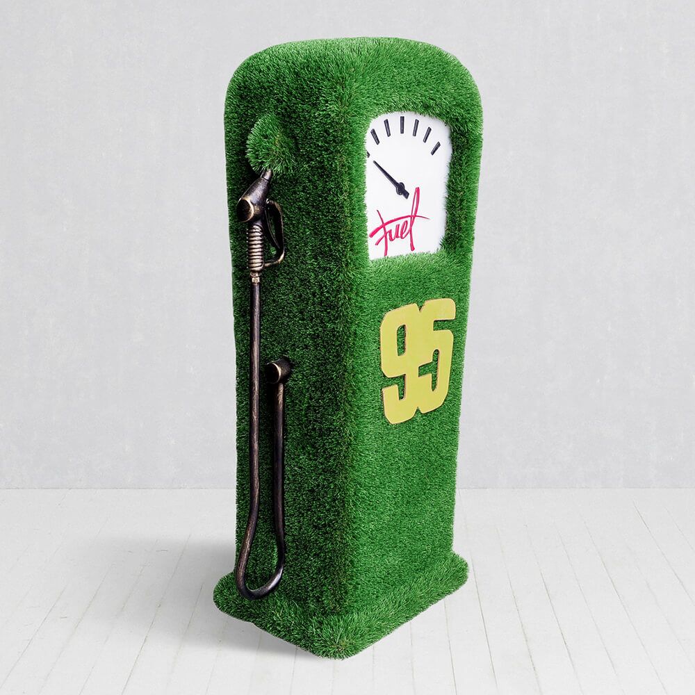  Retro Zapfsäule - Topiary Gartenplastik - Gasoline