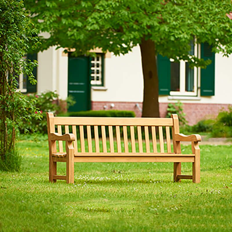  Robuste Gartenbank Aus Teakholz - Emily Gartenbank