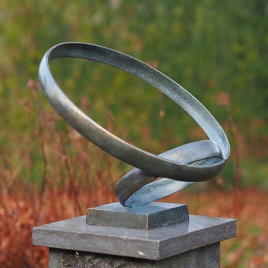  Robuste Gartenbronze - 2 Ringe - Zerona