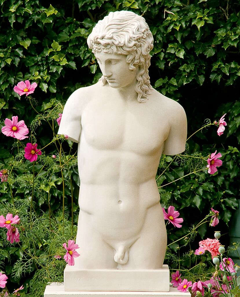  Römisches Stein Torso - Eros