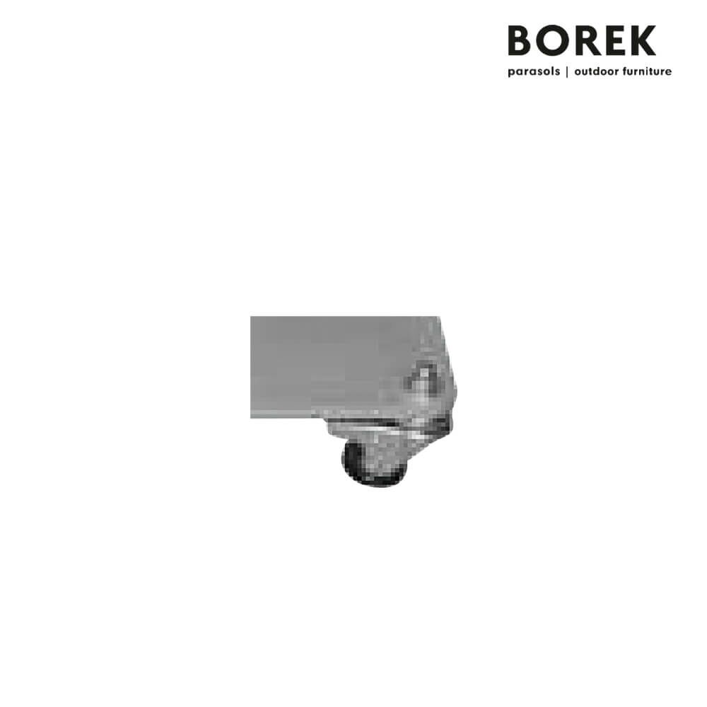  Rollen Für Schirmständer Aus Stahl Von Borek - Rollen Für Stahl Schirmständer