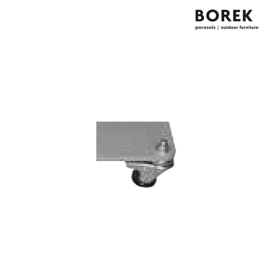  Rollen Für Schirmständer Aus Stahl Von Borek - Rollen Für Stahl Schirmständer
