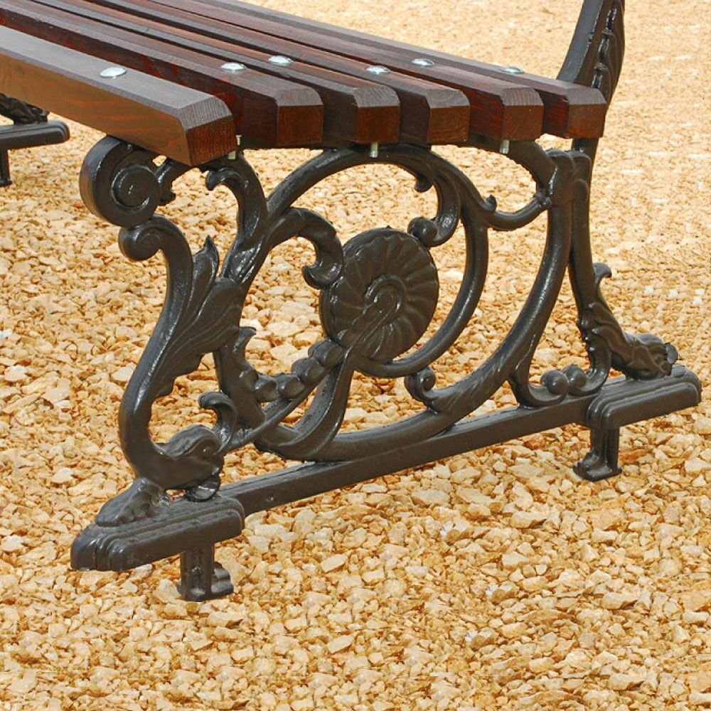  Romantische Gartenbank Aus Gusseisen Und Holz Zur Stadtgestaltung - Gunnar