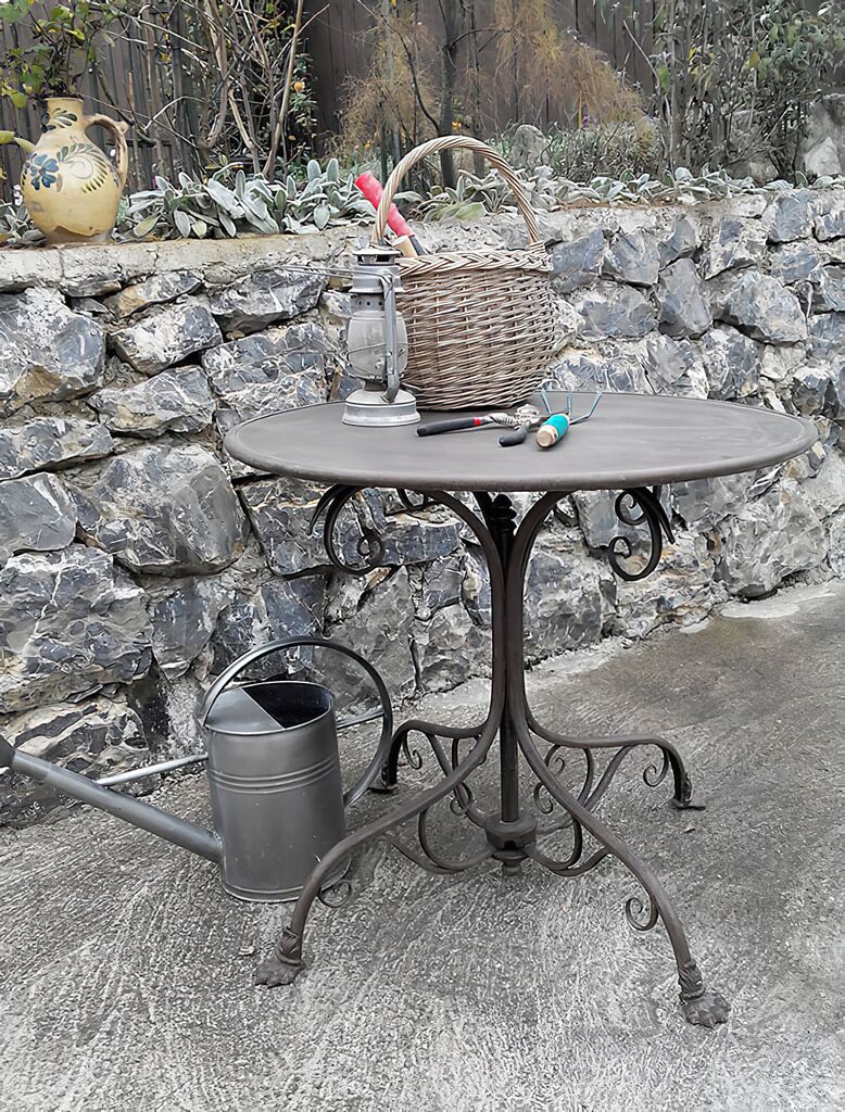  Romantischer Gartentisch Wetterfest Nostalgisch - Theo