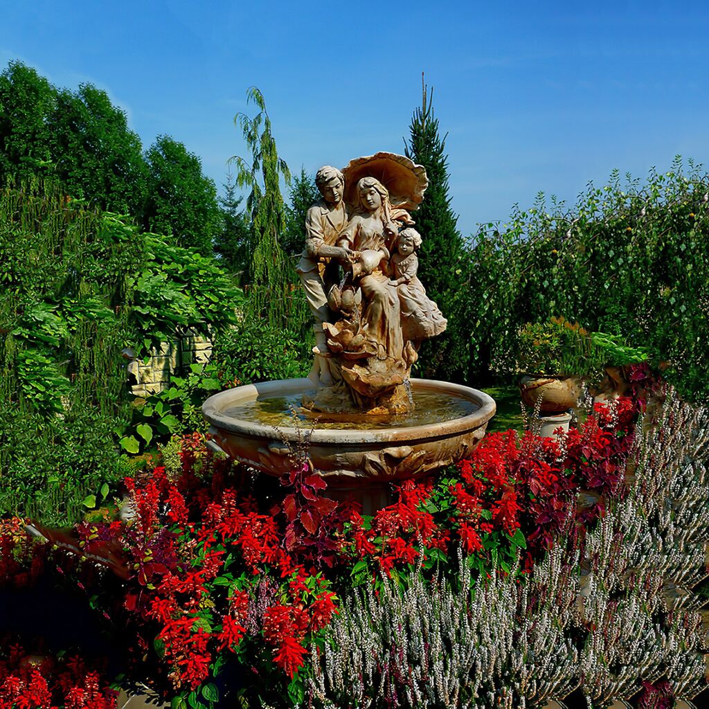  Romantisches Wasserspiel Für Den Garten - Familie - Familia