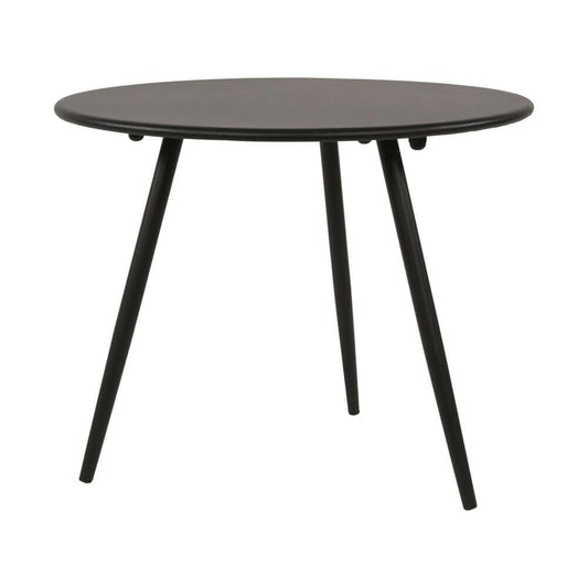  Runder Gartentisch Für Lounge - Schwarz - Moderna Schwarz