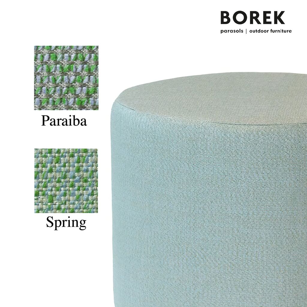  Runder Outdoor Sitzhocker In Grün Von Borek - Desio Hocker