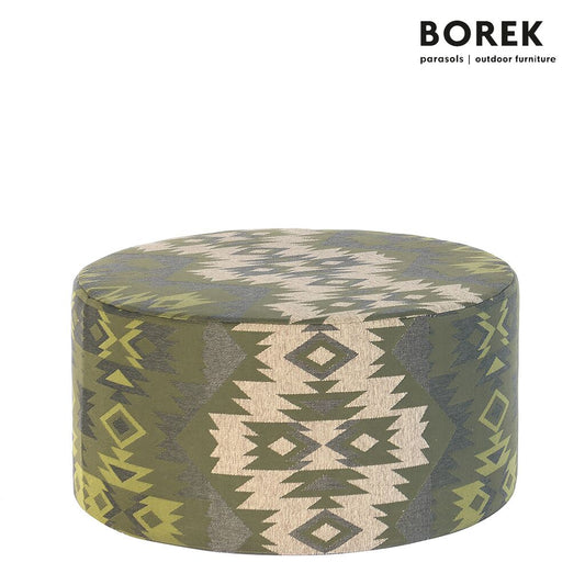  Runder Sitzhocker Für Den Garten Mit Muster - Borek - Desio Hocker