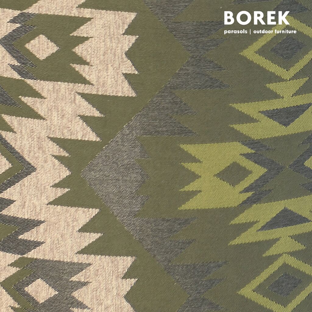  Runder Sitzhocker Für Den Garten Mit Muster - Borek - Desio Hocker