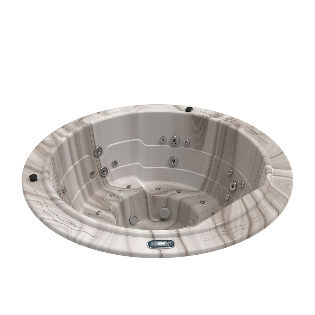  Runder Whirlpool Zum Einlassen In Den Boden Mit Massagefunktion - Pala