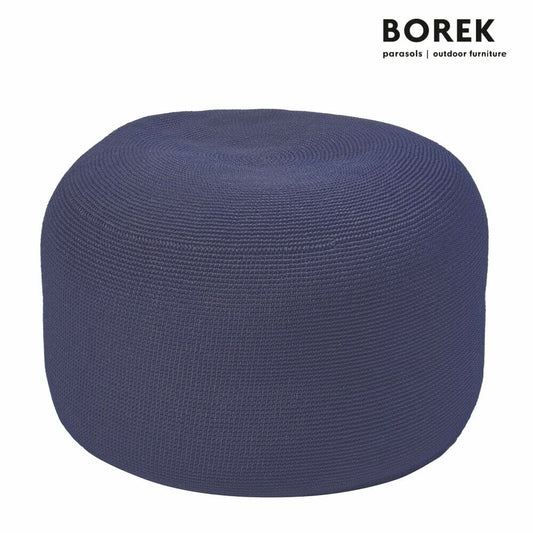  Rundes Outdoor Sitzkissen - Borek - Navy - Ardenza Seil - Crochette Sitzkissen
