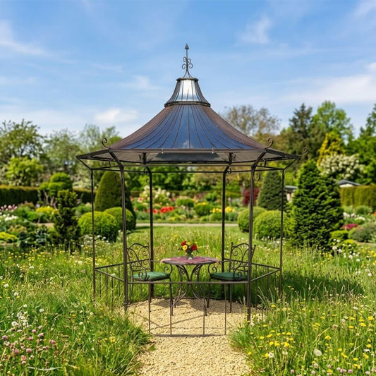  Rustikaler Pavillon Aus Schmiedeeisen - Clodion