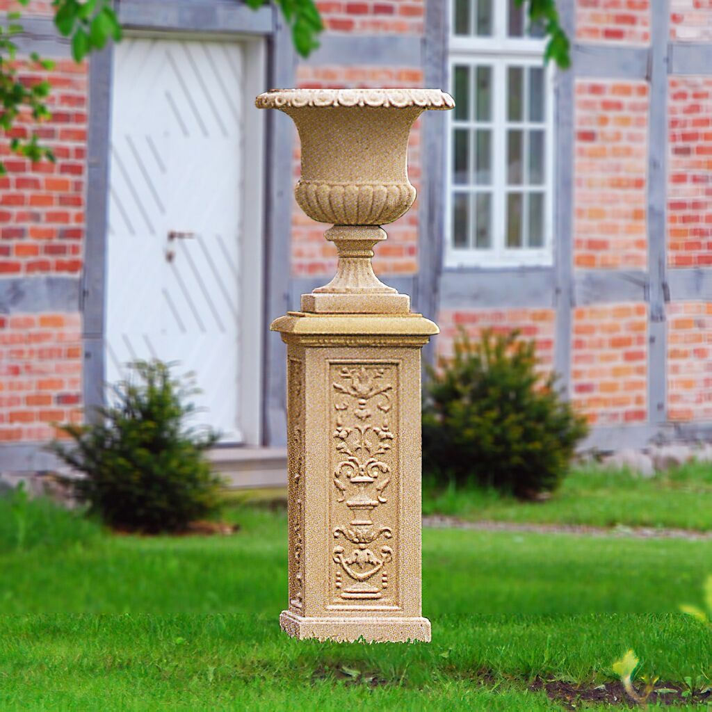  Sandstein Sockel Antik Für Skulpturen