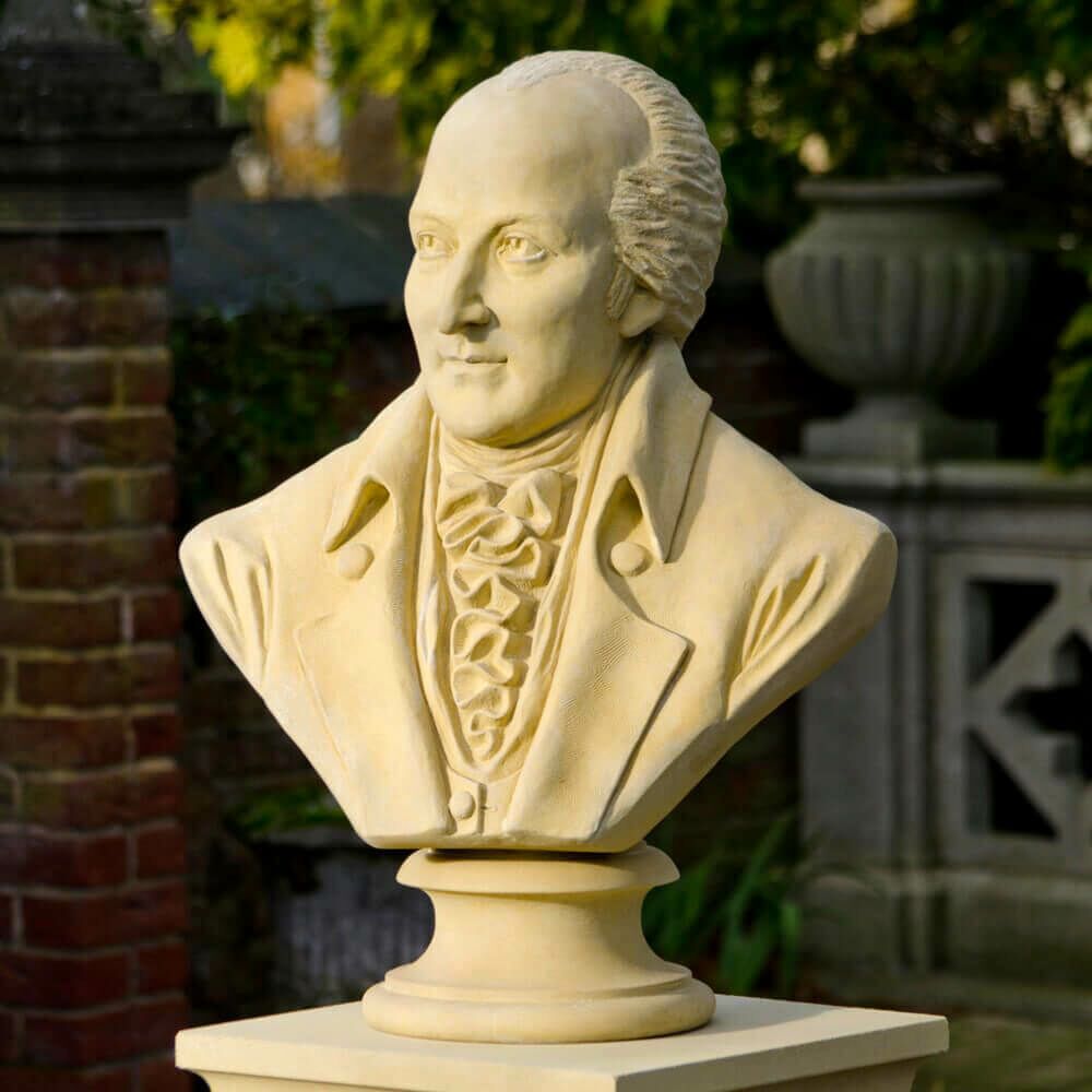  Sandsteinguss Büste Von Humphrey Repton - Humphrey Repton