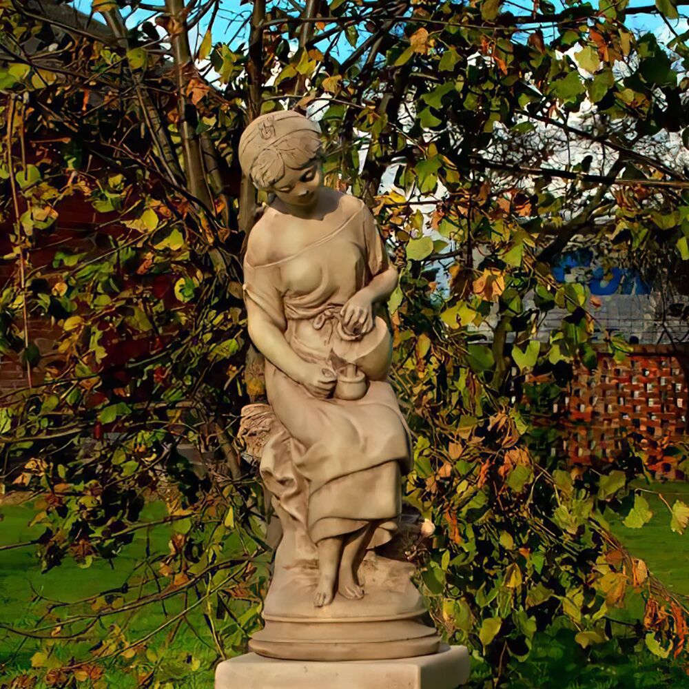  Schlichte Säule Aus Steinguss Für Gartenskulpturen - Pheme