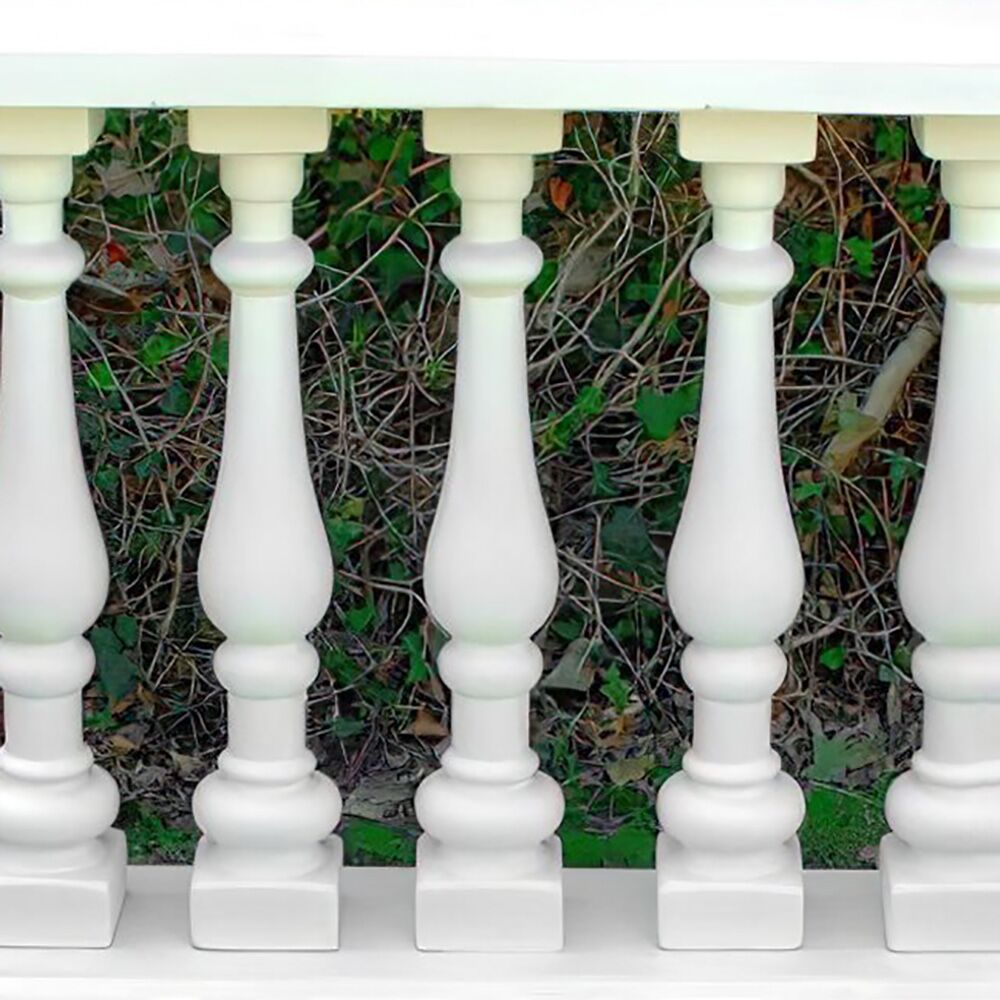  Schmale Steinguss Baluster Für Balkone, Terrassen Oder Brüstungen - Damasos
