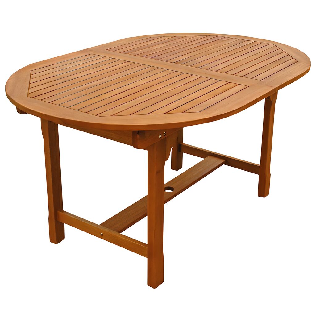  Schöne 6er Sitzgarnitur Aus Holz Mit Stuhlauflagen Und Ausziehtisch - Acerosae 6-Sitzer Auflagen