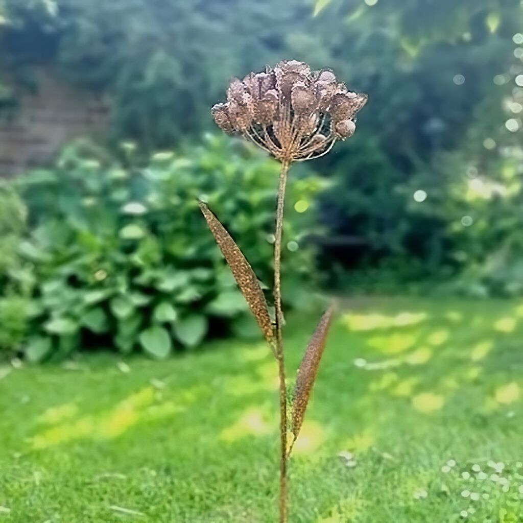  Schöne Gartenblume Aus Eisen Als Deko - Flos Ferrum