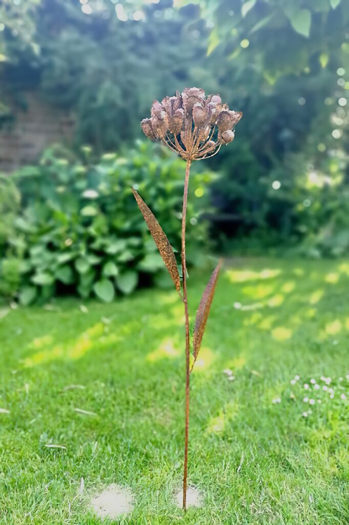  Schöne Gartenblume Aus Eisen Als Deko - Flos Ferrum