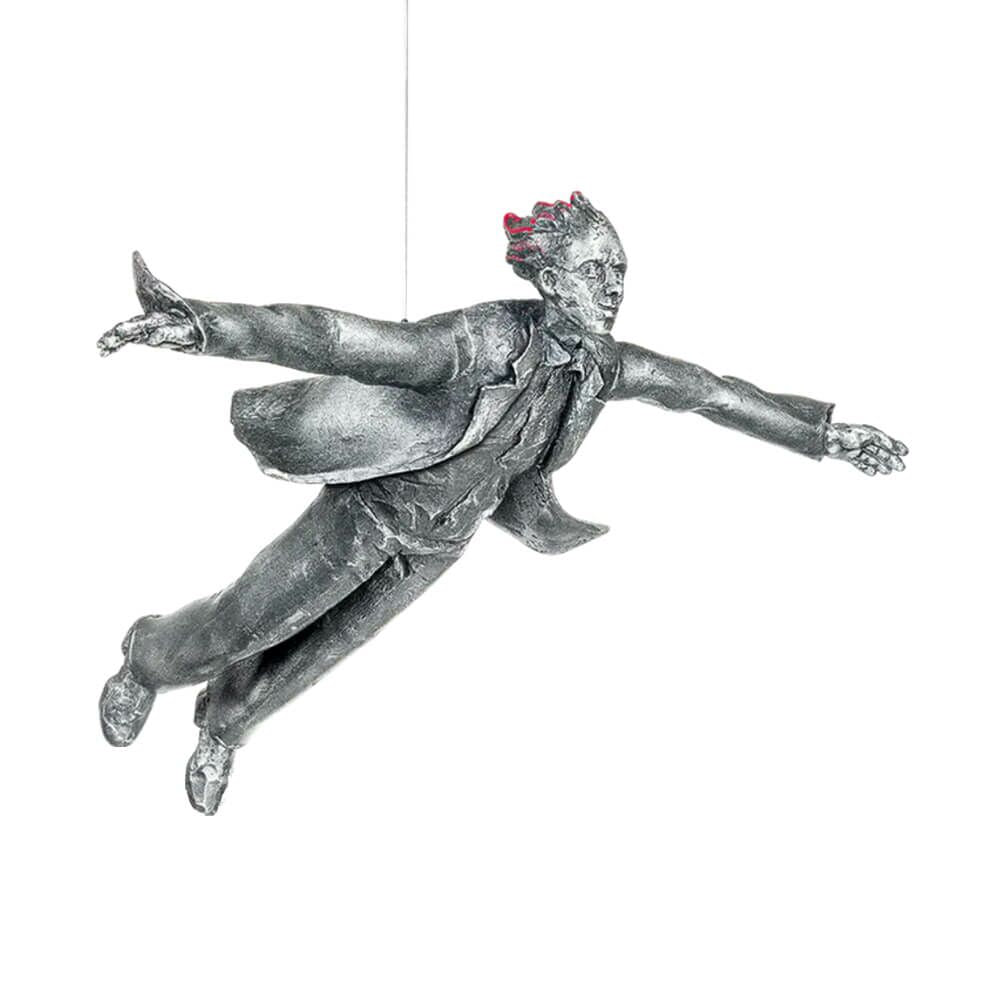  Schwebende Menschenskulpturen Aus Aluminium - Freefall (Him)