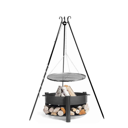  Schwenkgrill Mit Feuerschale Als Feuerstelle Für Draußen - Aprilios Gartengrill