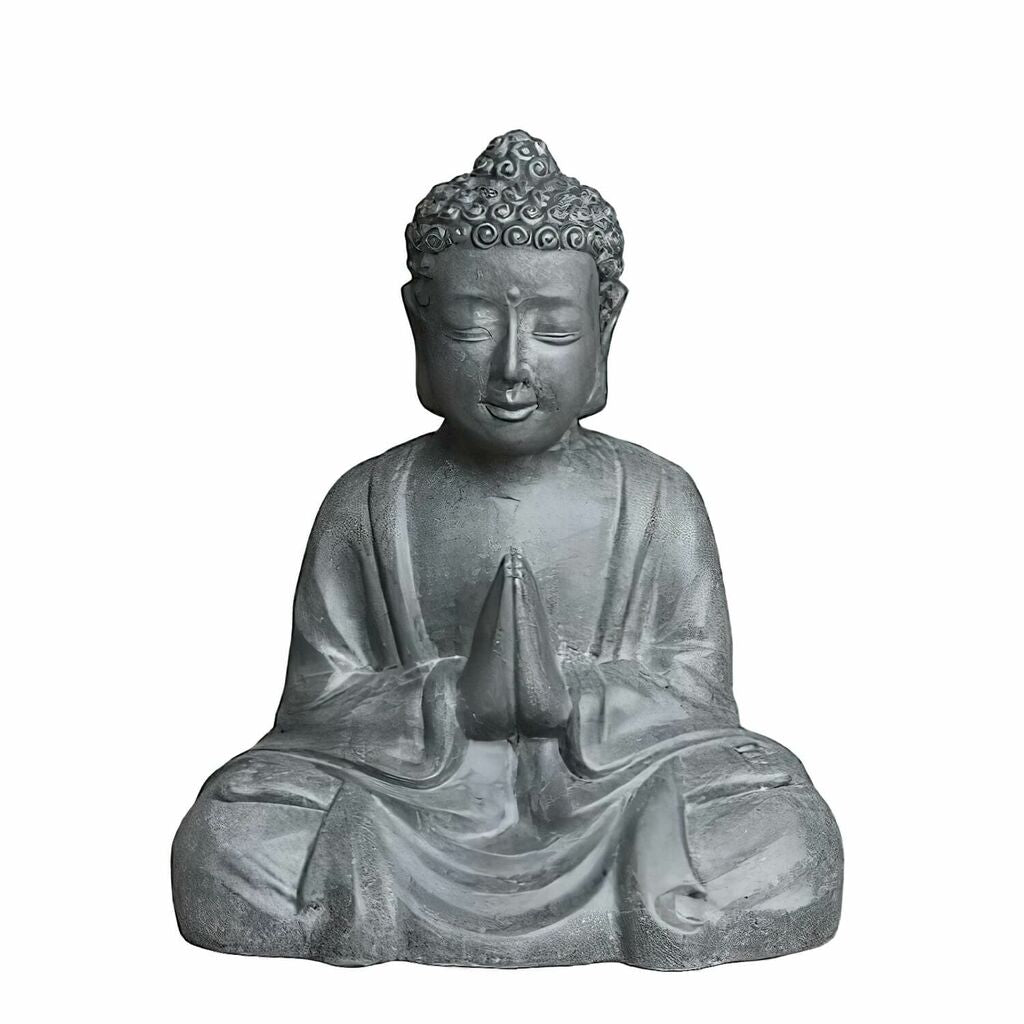  Sitzende Buddhafigur Für Den Garten Aus Polystone - Asketado